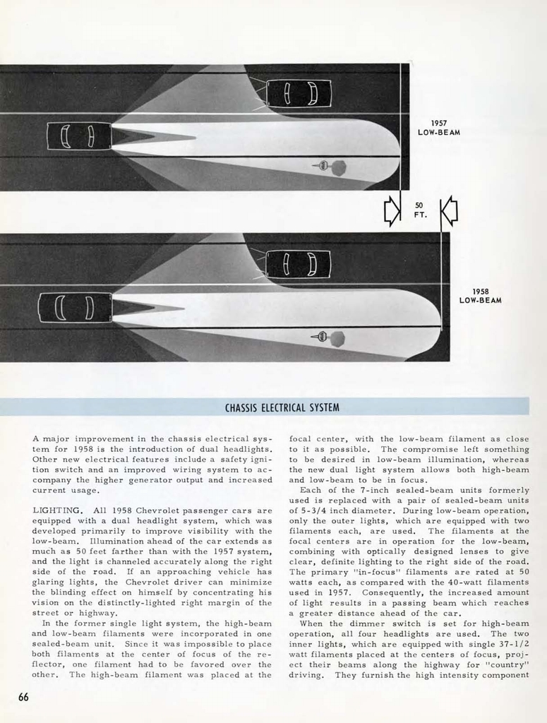 1958 Chevrolet Engineering Features Booklet Page 12
